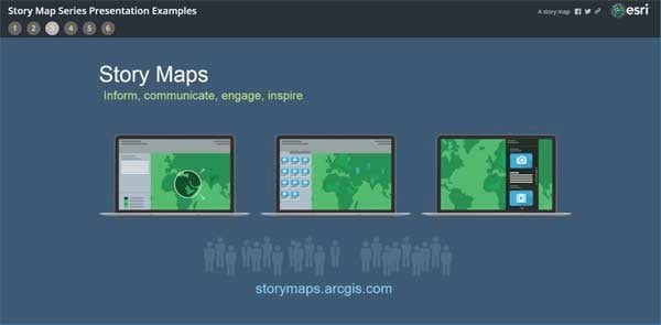 Learn How to Give Presentations Using an Esri Story Map Series App