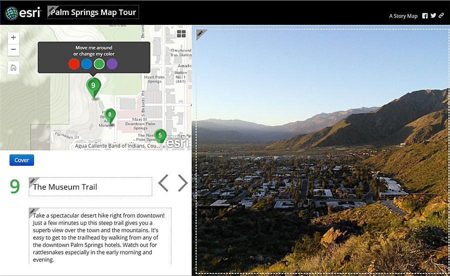 Esri Story Map Tour App Gets a Fresh Look Esri Story Map Tour App Gets a Fresh Look