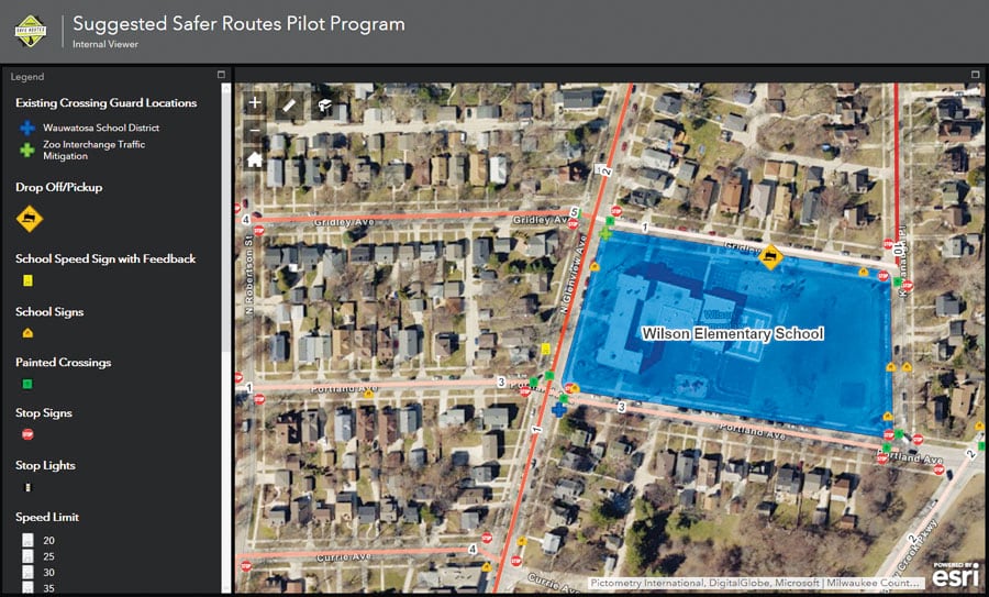 The internal viewer lets city officials and planners make better-informed decisions about infrastructure improvements.. The internal viewer lets city officials and planners make better-informed decisions about infrastructure improvements..