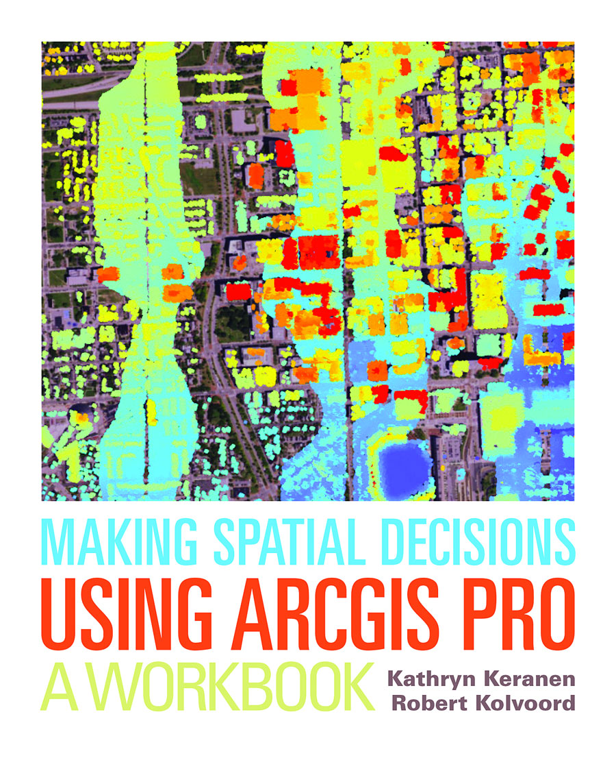 People who use Making Spatial Decisions Using ArcGIS Pro: A Workbook get the opportunity to work on 18 projects.