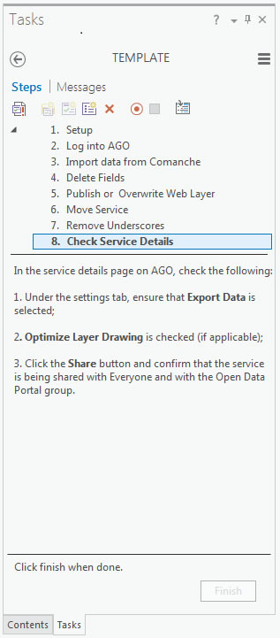 The ArcGIS Pro workflow makes updating services very easy. The ArcGIS Pro workflow makes updating services very easy.