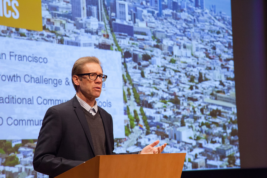 Scott T. Edmondson, a planner-economist for the San Francisco Planning Department, says 3D GIS is a powerful visual tool to communicate data.