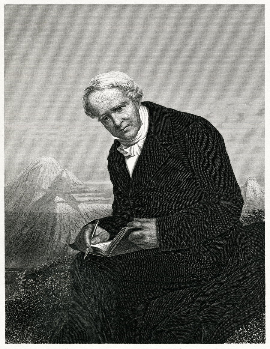Explorer and scientist Alexander von Humboldt was once described by Charles Darwin as "The greatest scientific traveler who ever lived."
