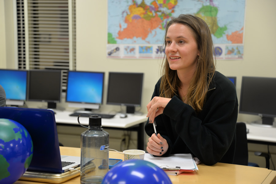 Texas Tech University's Youth Mappers chapter president Julia Kleine helped to create a map of the city of Quelimane, Mozambique. She said she found the project interesting because she has spent a lot of times in malaria-stricken areas and has seen the tremendous toll the disease takes.
