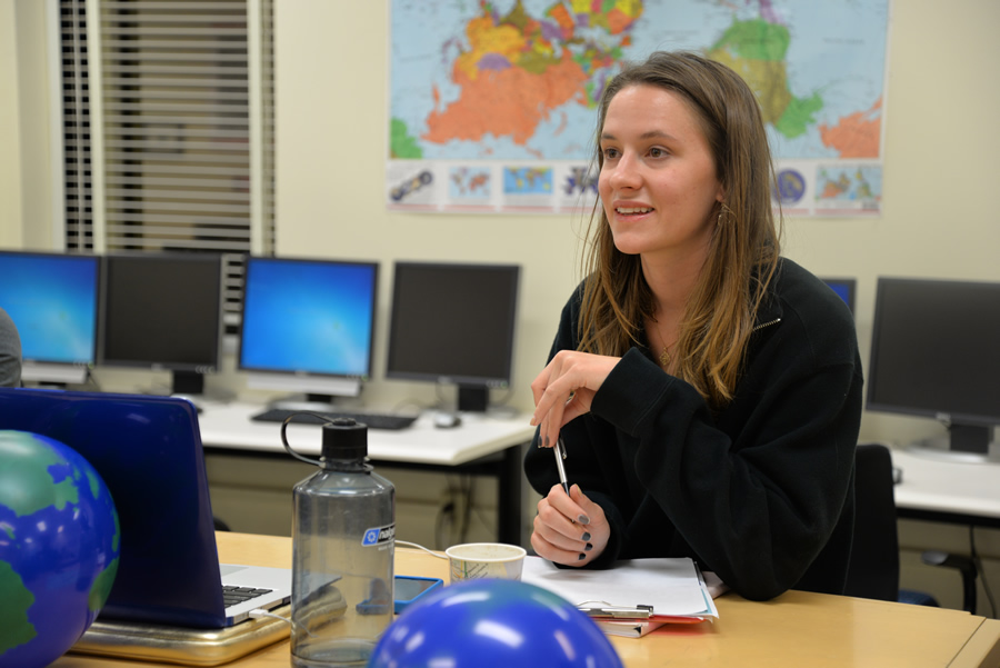 Texas Tech University's Youth Mappers chapter president Julia Kleine helped to create a map of the city of Quelimane, Mozambique. She said she found the project interesting because she has spent a lot of times in malaria-stricken areas and has seen the tremendous toll the disease takes. Texas Tech University's Youth Mappers chapter president Julia Kleine helped to create a map of the city of Quelimane, Mozambique. She said she found the project interesting because she has spent a lot of times in malaria-stricken areas and has seen the tremendous toll the disease takes.