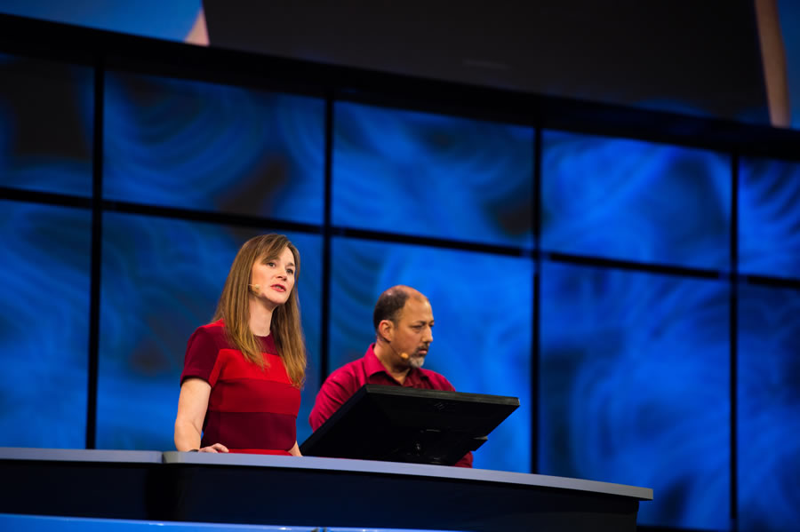 Esri's Linda Beale and Art Haddad provided insight into the capabilities of the new Insights for ArcGIS.