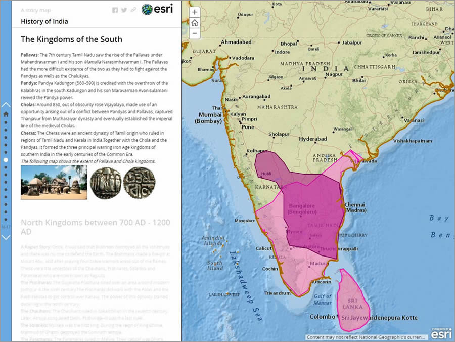 Mahika mapped the Chola Empire.