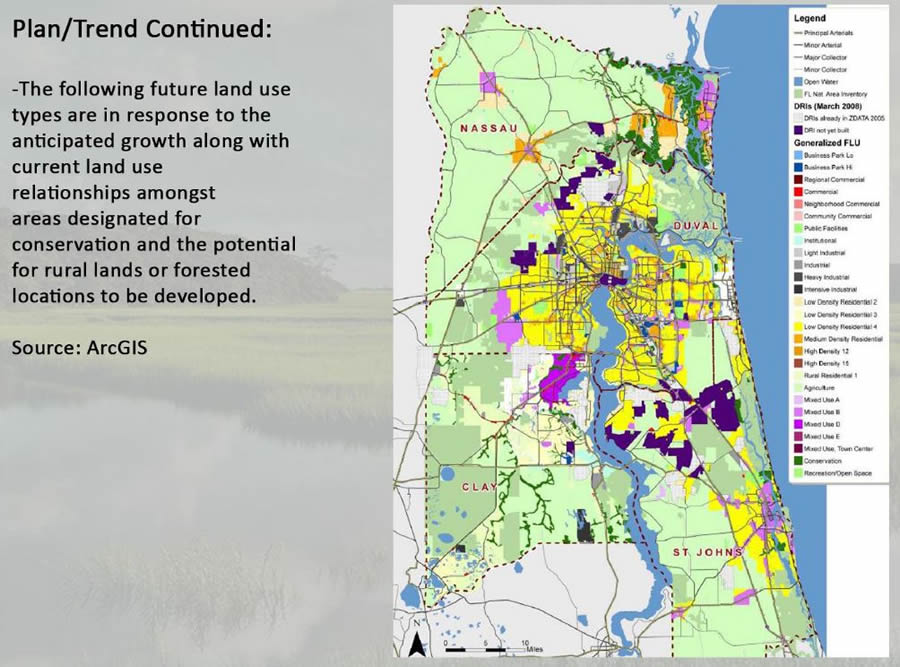 Land tenure, or ownership, is one of the key factors the students considered in their studio that focused on landscape and regional issues in geodesign.