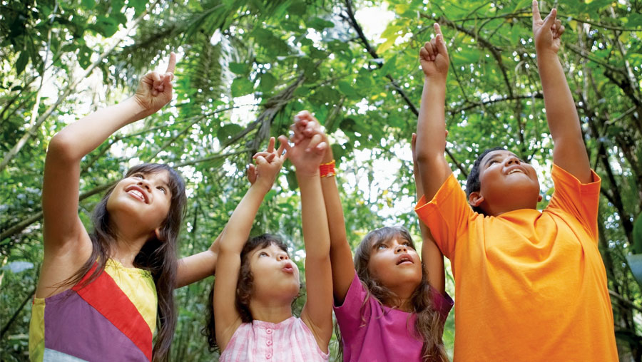 Collecting environmental data and locating it in space and time is the easiest way for kids to form scientific habits of mind.