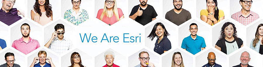 Esri is hiring smart people with all levels of experience for positions at our headquarters, regional offices, and R&D Centers. Your work will affect the way people live and how organizations solve problems. We offer exceptional benefits, competitive salaries, profit sharing, and a collaborative and stimulating environment. Join us and be part of Esri’s mission to make a difference in our world.