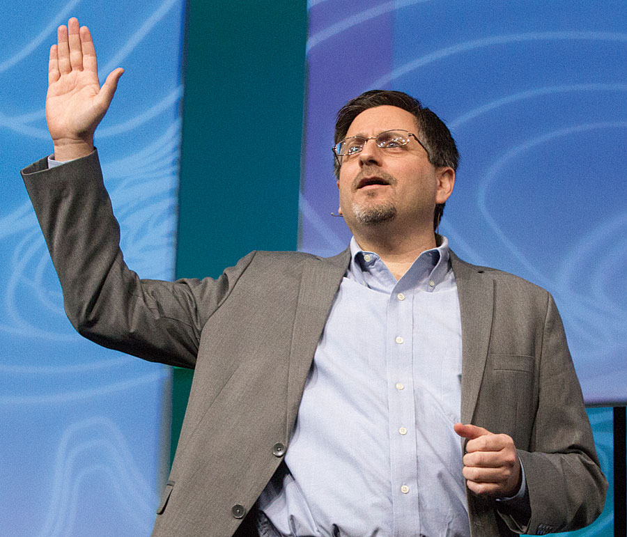 Keynote speaker Todd Greene said that real-time data streams are altering what's needed from an infrastructure perspective. Keynote speaker Todd Greene said that real-time data streams are altering what's needed from an infrastructure perspective.