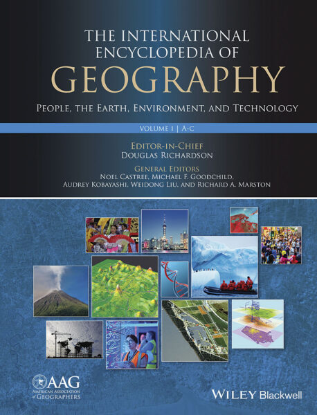 The International Encyclopedia of Geography: People, the Earth, Environment, and Technology consists of 15 volumes and more than 1,000 detailed entries about the concepts, research, and techniques of geography. The International Encyclopedia of Geography: People, the Earth, Environment, and Technology consists of 15 volumes and more than 1,000 detailed entries about the concepts, research, and techniques of geography.