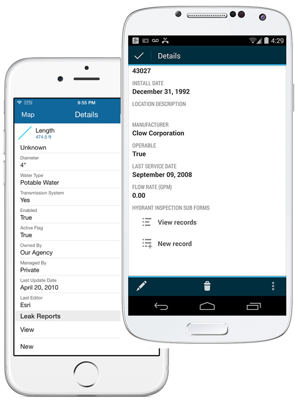 Collector for ArcGIS provides better control over data. Collector for ArcGIS provides better control over data.