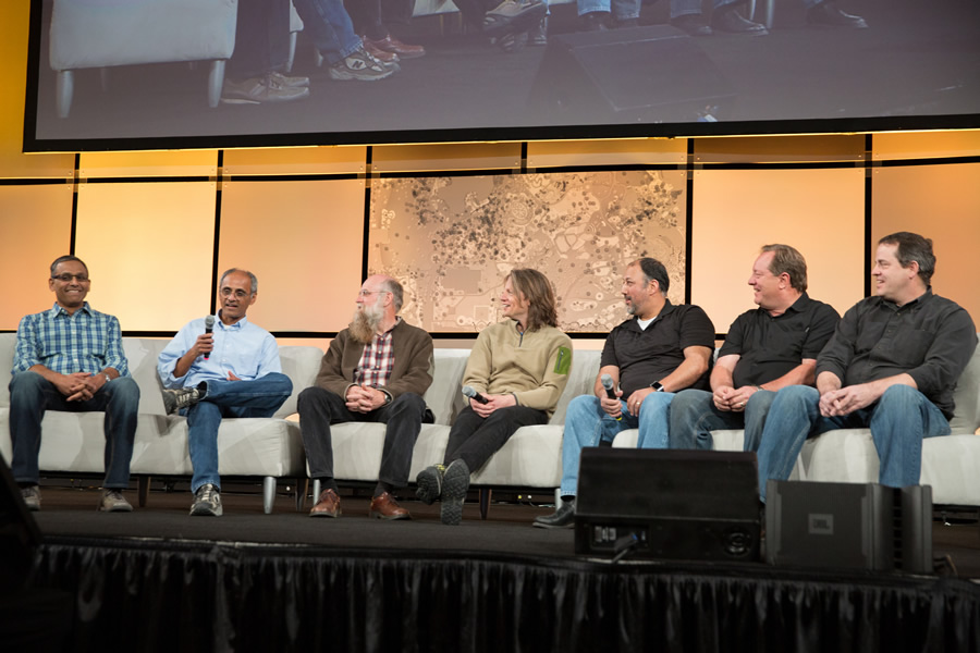 A panel of Esri developers will sum up the week and take more questions. A panel of Esri developers will sum up the week and take more questions.