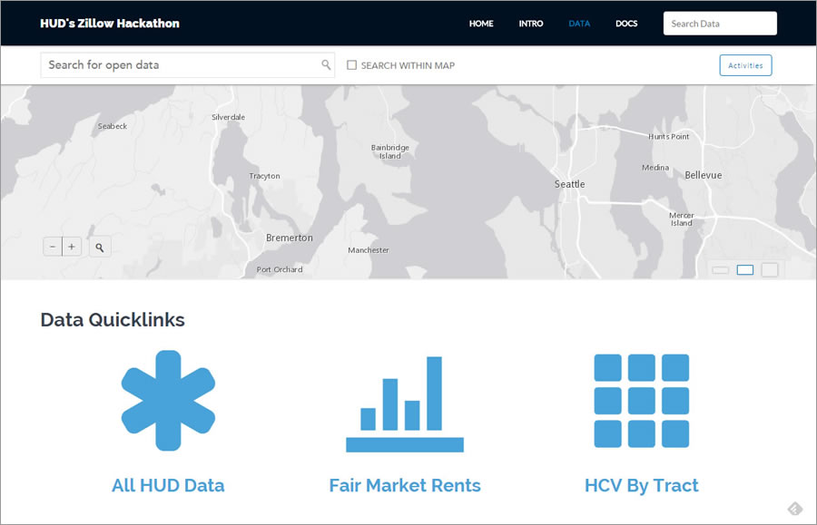 ArcGIS Open Data shares your data directly from the source so you're always publishing the most current and authoritative data. ArcGIS Open Data shares your data directly from the source so you're always publishing the most current and authoritative data.