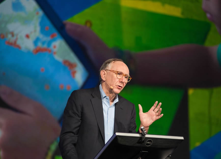 Esri president Jack Dangermond lauds the work you do with GIS.