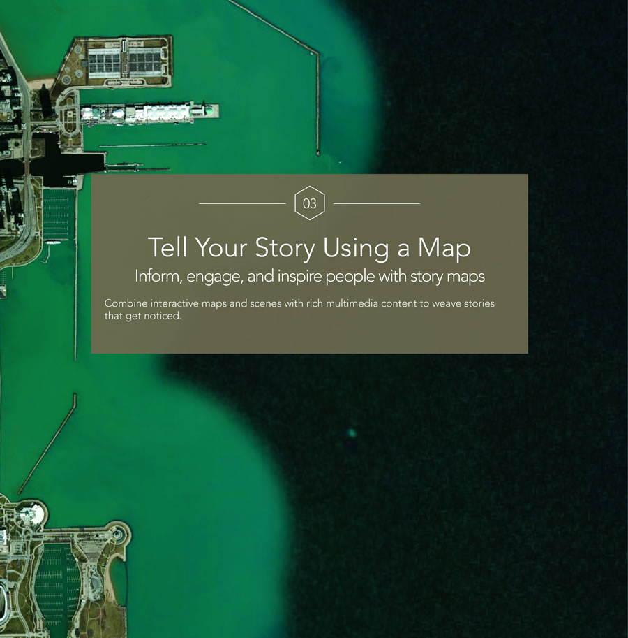 One chapter is devoted to storytelling using story maps.