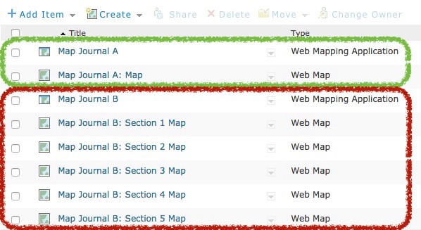 Which Story Map Journal content is easier to manage? Which Story Map Journal content is easier to manage?