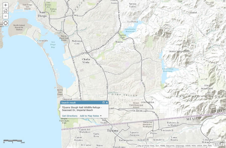 The National 4-H GIS Leadership team traveled about 11 miles south of San Diego to the Tijuana Slough National Wildlife Refuge. The National 4-H GIS Leadership team traveled about 11 miles south of San Diego to the Tijuana Slough National Wildlife Refuge.