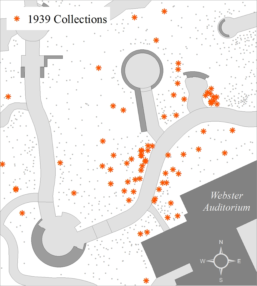 Esri's Collector for ArcGIS, paired with a detailed plant database, is used to orchestrate the movement of plants during landscaping projects so that precious historical and research data is retained with each plant.