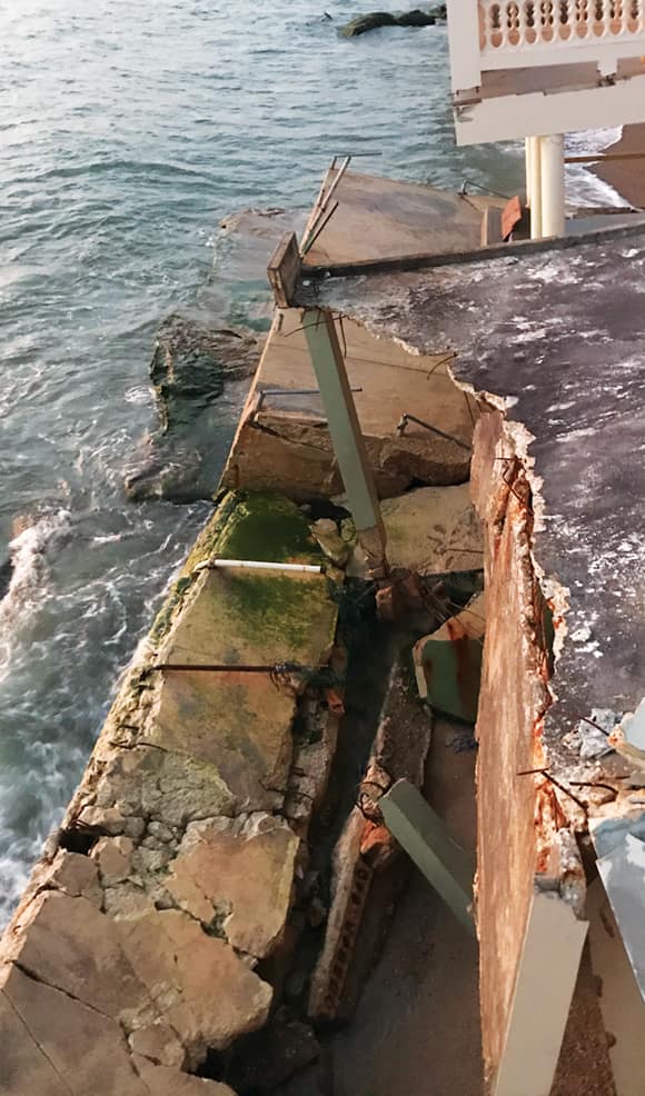 Hurricane Maria damage in Puerto Rico