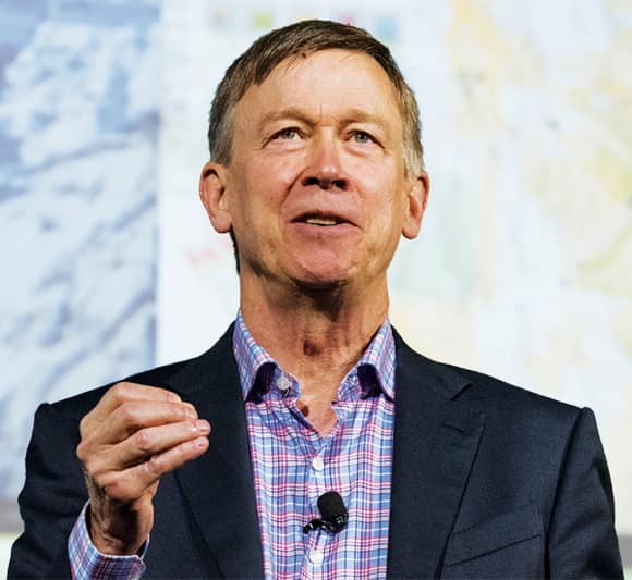 Colorado governor John Hickenlooper Colorado governor John Hickenlooper
