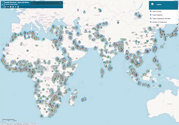 Health services in Asia and Africa