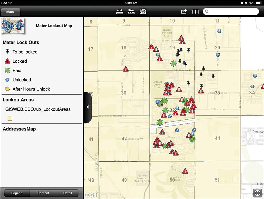 Field staff use iPads to stay informed of paid accounts in real time so they know when to lock and unlock meters. Field staff use iPads to stay informed of paid accounts in real time so they know when to lock and unlock meters.