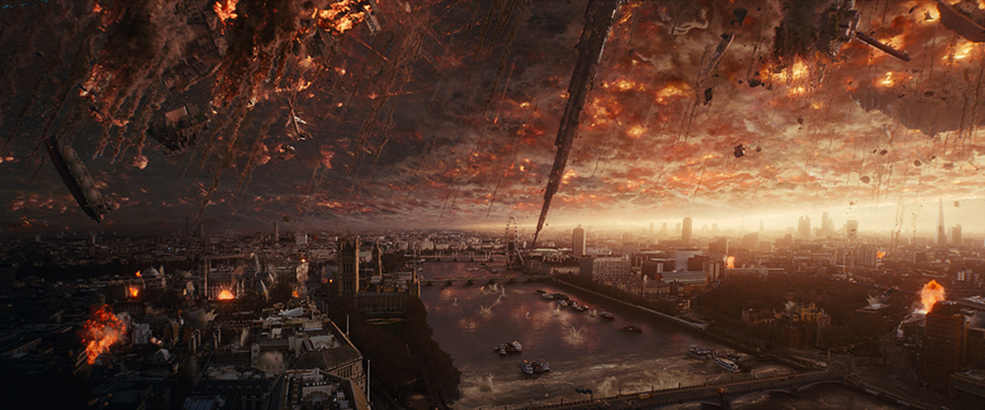 A 3D replica of London was also built for the movie. (Copyright 2016 20th Century Fox.) A 3D replica of London was also built for the movie. (Copyright 2016 20th Century Fox.)