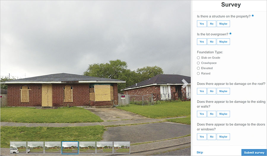 The City of New Orleans' BlightStatus crowdsourcing web app enlists citizens to report blight while educating them about the blight remediation process.