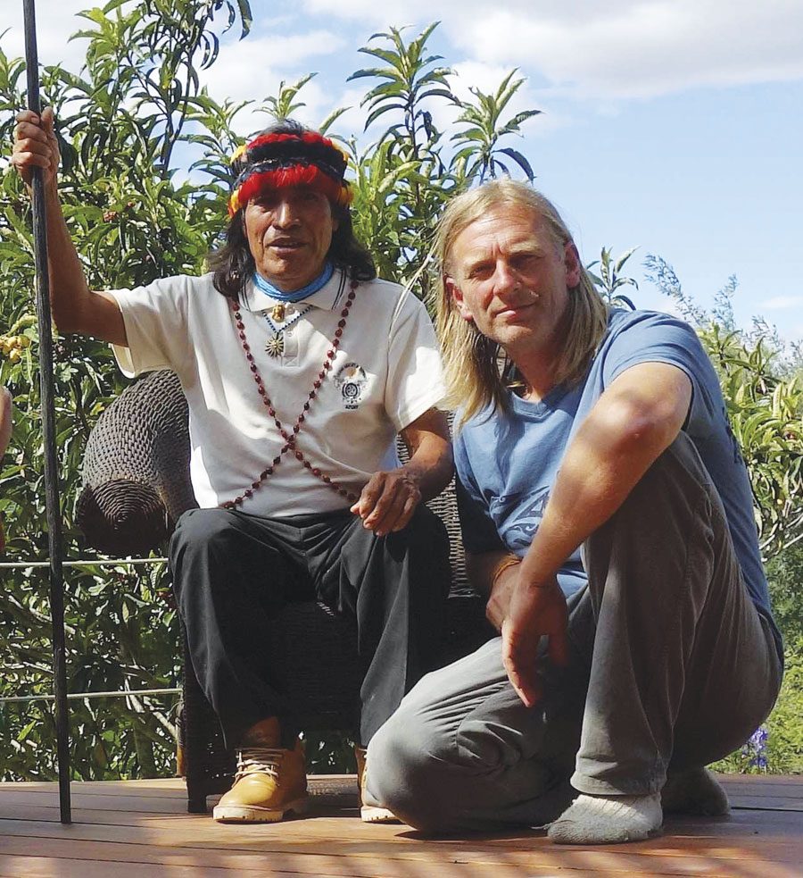 Domingo Ankuash (left) and Richard Resl, who received the Making a Difference Award at the 2016 Esri User Conference, returned to Ecuador inspired to keep tackling the challenges ahead. Domingo Ankuash (left) and Richard Resl, who received the Making a Difference Award at the 2016 Esri User Conference, returned to Ecuador inspired to keep tackling the challenges ahead.
