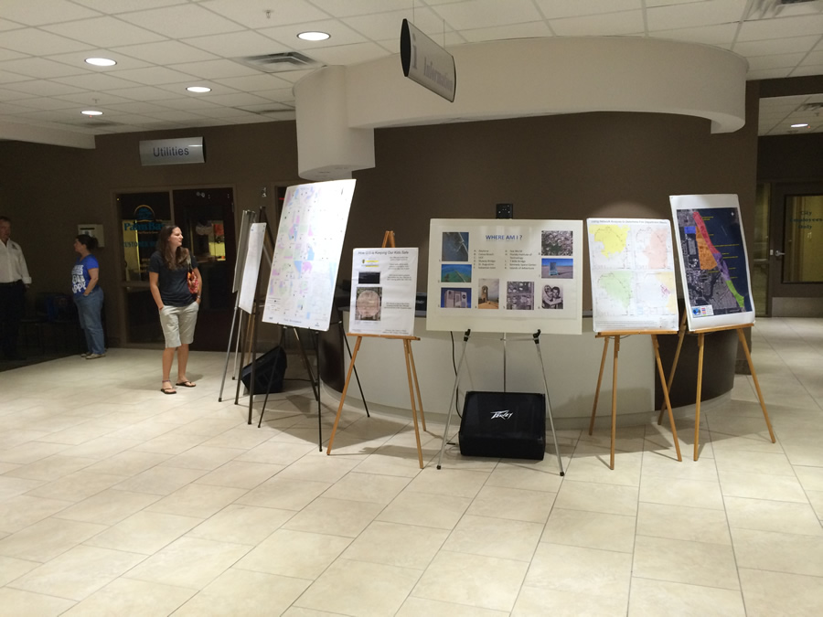 The City of Palm Bay, Florida, hosted a map gallery.