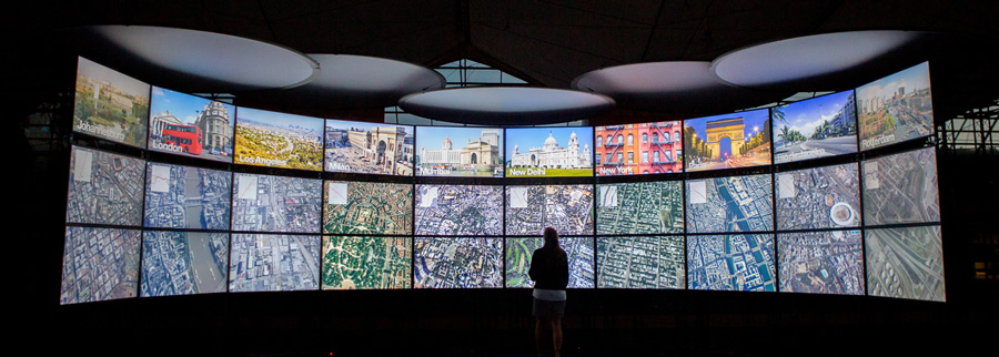 First look: The Urban Observatory was unveiled at the 2013 Esri International User Conference.