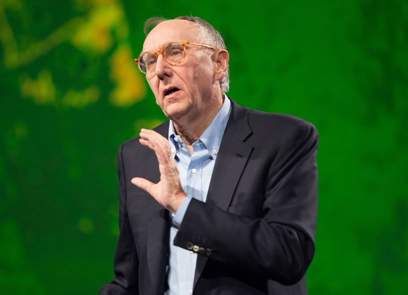 Esri president Jack Dangermond announced Esri's support for the Climate Data Initiative.