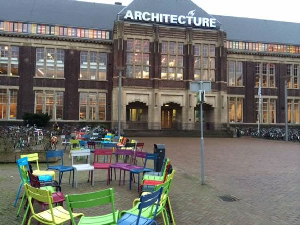 Geodesign Summit Europe will be held in the Delft University of Technology's Department of Architecture building.