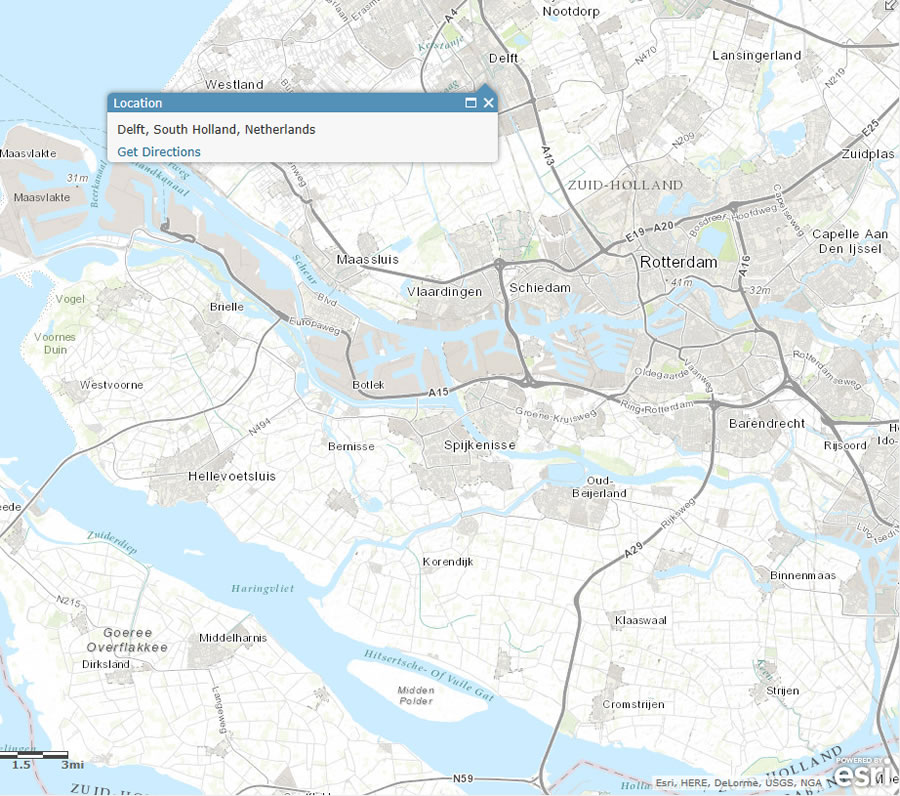 About 100,000 people live in Delft, a community northwest of Rotterdam, the Netherlands.