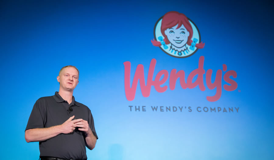 John Crouse says ArcGIS helps The Wendy's Company locate restaurants in the right places.