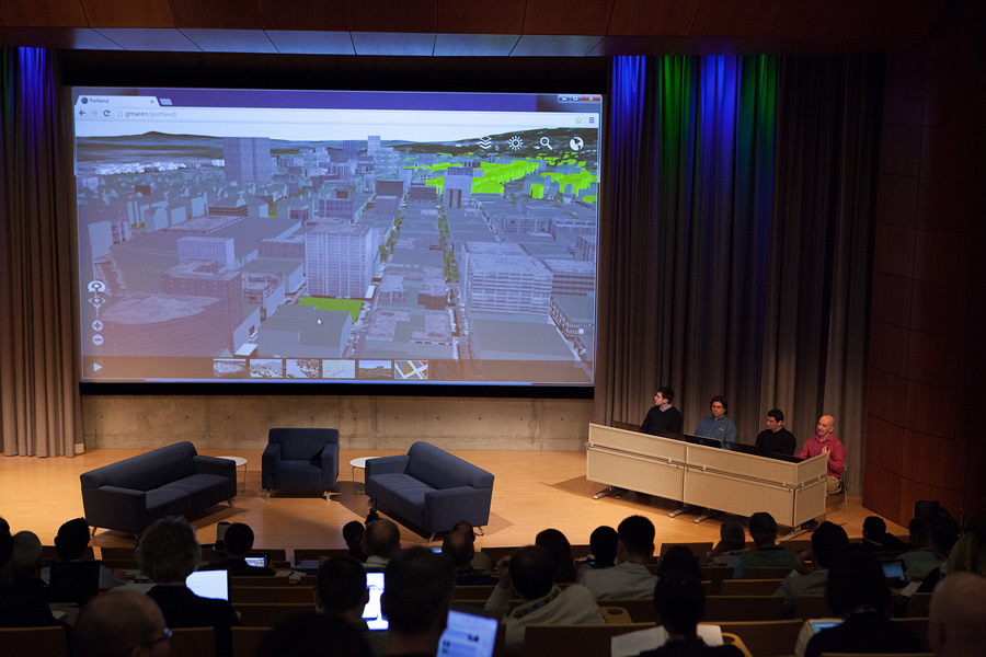 Attendees will get a look at new geodesign technologies. Attendees will get a look at new geodesign technologies.