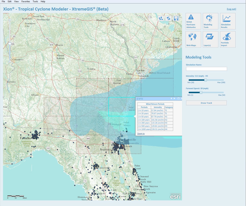 Modeling and visualizing high winds can give risk managers a better idea of what may happen during and after a storm.