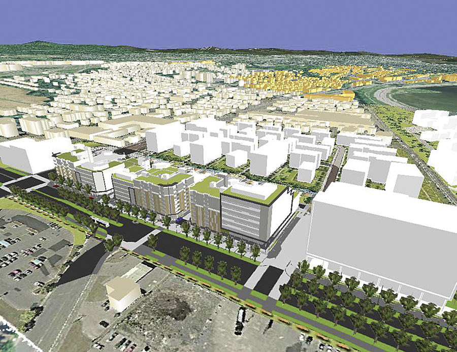 Modeling in 3D provides the city with an indispensable communication tool because it allows anyone to realistically view the impact of proposed construction.