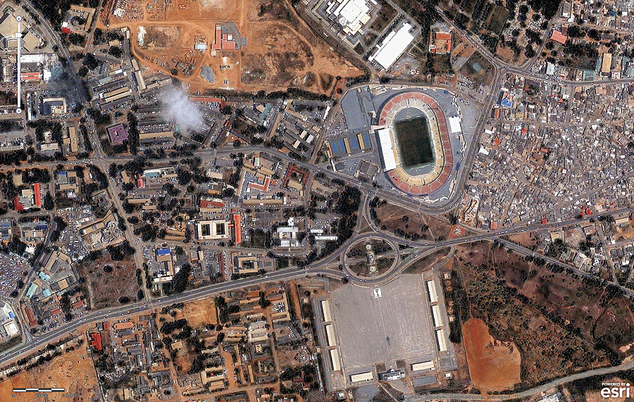 The World Imagery Map now includes 1-meter GeoEye IKONOS imagery for Accra, Ghana, and other parts of Africa. The World Imagery Map now includes 1-meter GeoEye IKONOS imagery for Accra, Ghana, and other parts of Africa.