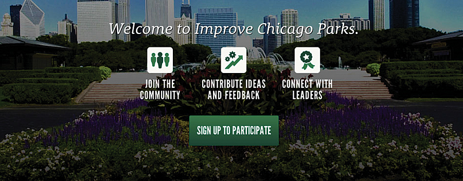 The MindMixer app integrates with Chicago's existing system to provide an interactive platform for community dialog. The MindMixer app integrates with Chicago's existing system to provide an interactive platform for community dialog.