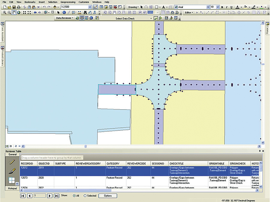 Automated data validation tools come with more than 450 preconfigured checks developed from the Federal Aviation Administration (FAA)-18B specification.