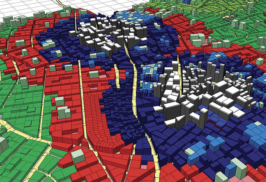 This is a simple demonstration of a density-based concept.