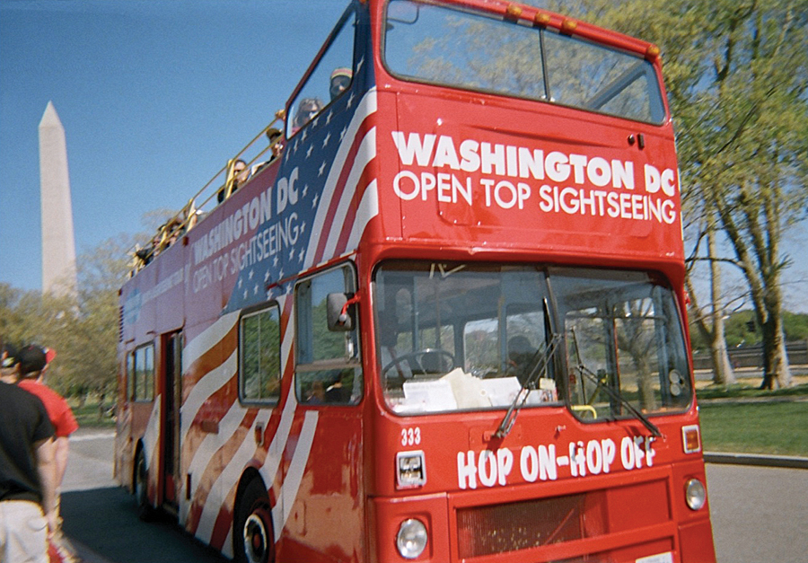 In 2010, the National Park Service reported more than 21 million visits annually to the DC parklands, with as many as one-third of visitors arriving via tour buses. In 2010, the National Park Service reported more than 21 million visits annually to the DC parklands, with as many as one-third of visitors arriving via tour buses.