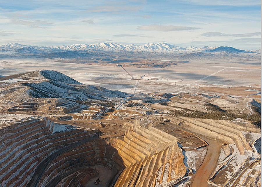 One of Canada's Barrick Gold Corporation's 27 operating mines.