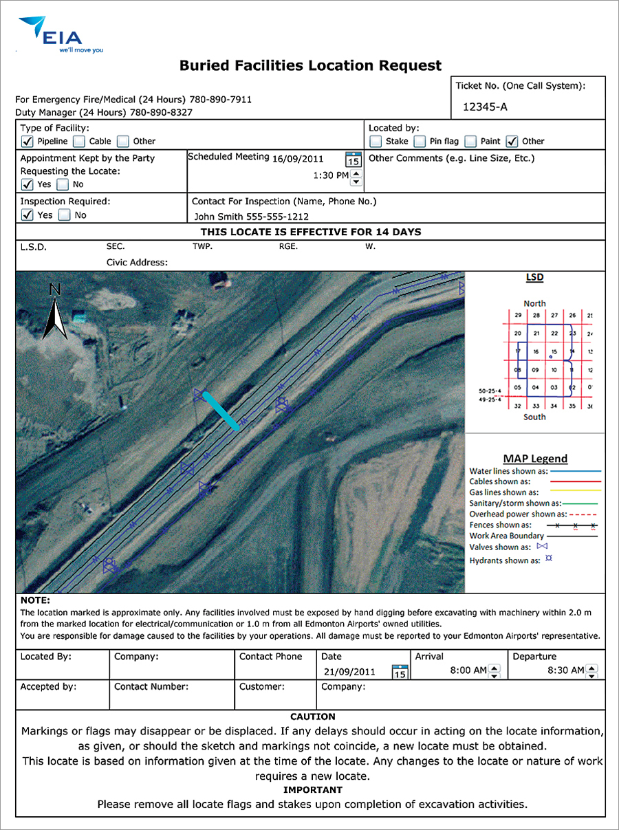 The Utility Locator makes it easier for contractors to analyze the site and understand the risk before they put the backhoe into the ground.