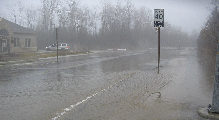 With four major creek systems that run southward through Cobourg to Lake Ontario, the town is especially vulnerable to flooding and has experienced several major floods over the past few years.