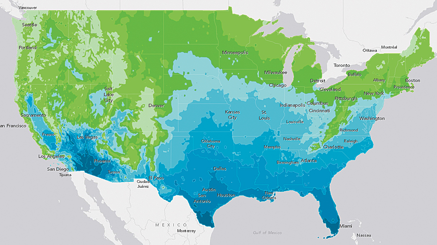 Web GIS makes any data, such as the current weather conditions, ready and waiting to dynamically answer any possible question.