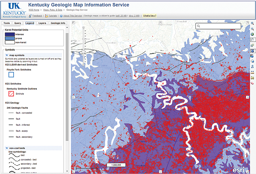 Kentucky Geologic Map Information Service